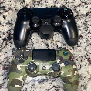 DualShock 4 Wireless Controller for Sony PlayStation 4 - Green camouflage